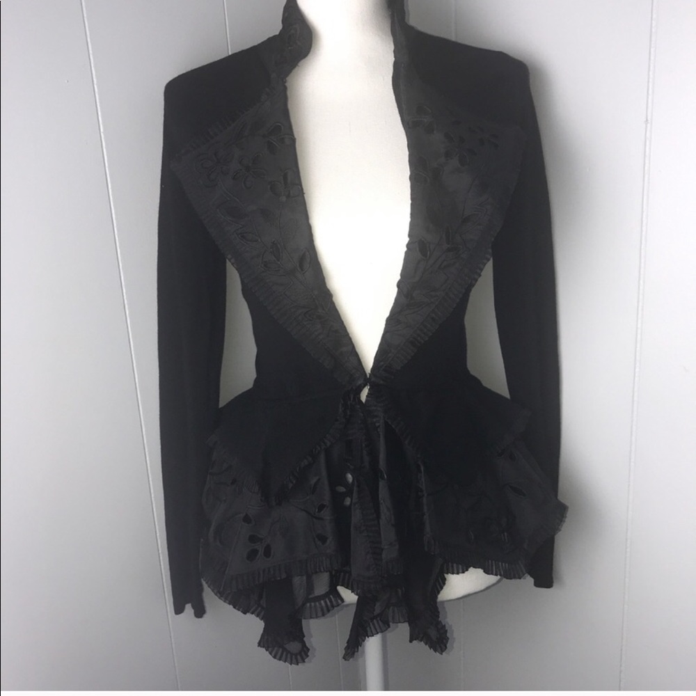 Boston Proper blazer/ cardigan- XS black